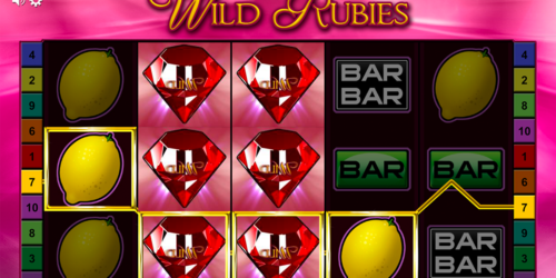 Wild Rubies Spielautomat von Bally Wulff