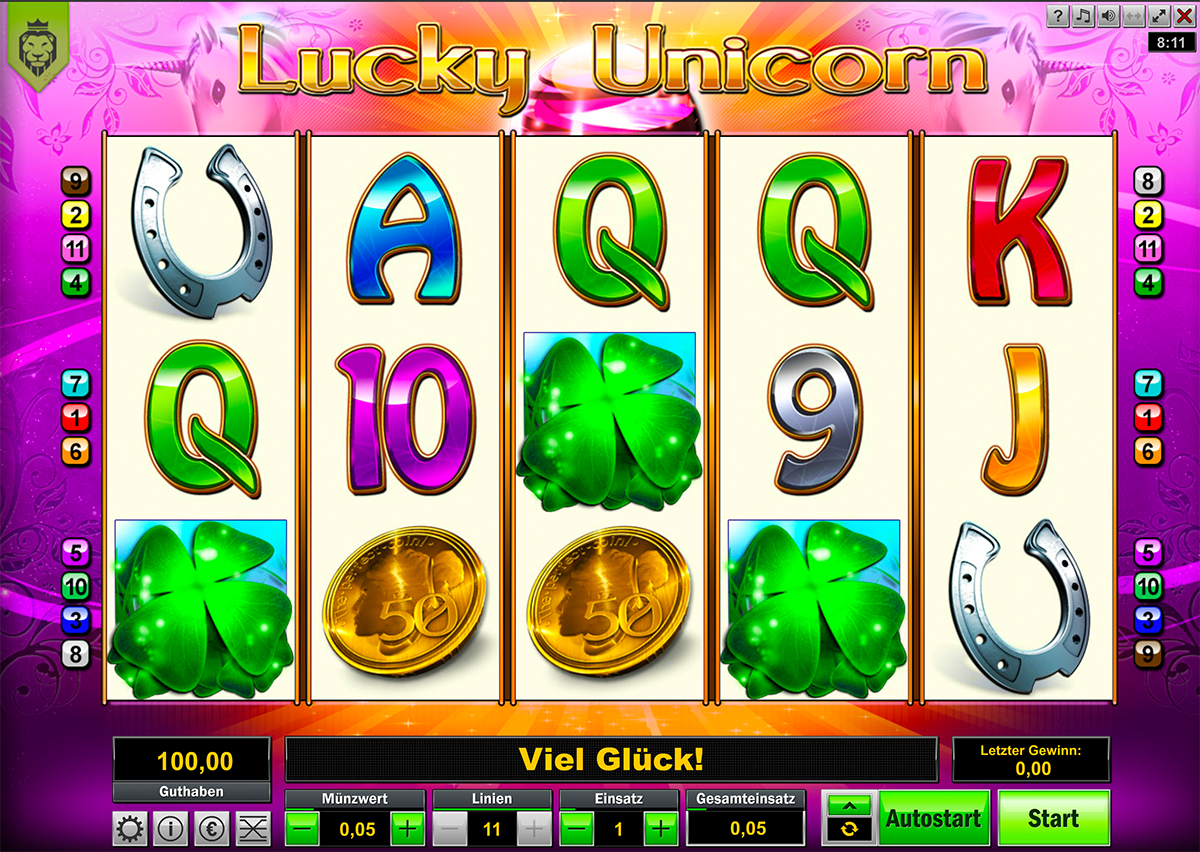 Lucky Unicorn von Lionline (Löwen Play)